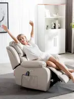 是沙發也是按摩椅頭等太空沙發艙單人功能沙發搖躺椅電腦沙發椅網咖懶人沙發網咖