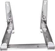 Hoement Microwave Stand Storage Stainless Steel Oven Rack Symmetrical/Asymmetrical Bracket 90 Degree Folding Rustproof