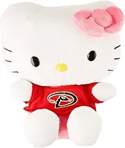 MLB Arizona Diamondbacks 8 Shirtable Hello Kitty Plush, Red