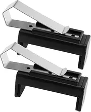 Parliky 2Pcs Remote Visor Clips for Garage Door Openers Durable Holder for Visors Easy Installation Remote Clip for Garage Door Remote Control