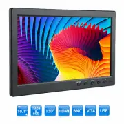 10.1" Security CCTV Monitor VGA HDMI BNC AV USB for Raspberry Pi Game Computer