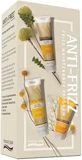 Natural Look Anti-Frizz Pack Static Free - Shampoo, Conditioner and Smooth Operator