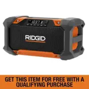 Rigid 18V Hybrid Jobsite Radio with Bluetooth Technology (Tool Only)