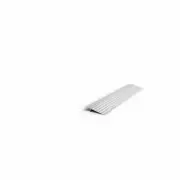 TRANSITIONS Aluminum Threshold Ramp 6.5 in. L x 34 in. W x 1 in. H