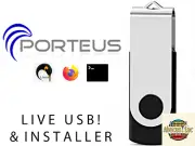 Porteus Linux Live USB + Installer - Sleek, fleet, OS -new life for old hardware
