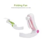 Mini Fan USB Fan Folding Fan Rechargeable Summer Fan Portable Pocket-size (G Kit