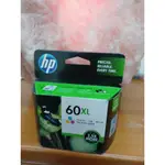 庫存品出清HP 60XL彩CC644WA (60XL)高容量彩色適用F2410/D1660/F4280/F4480/D2