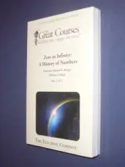 Teaching Co Great Courses TRANSCRIPTS : ZERO TO INFINITY new & sealed