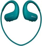 Sony NW-WS413 Waterproof All-in-One MP3 Player, 4 GB - Veridian Blue (International Version)