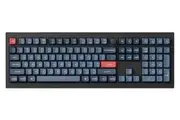 Keychron V6 MAX QMK RGB Carbon Black Mechanical Wireless Keyboard - Slient Red Switch [KBKCV6MD6]
