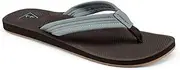 [Cobian] Men’s Anchor Synthetic Leather Strap Flip-Flop Sandals