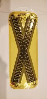 Bachmann 44540 EZ-Track 30 Degree Crossing w/ Nickel Silver Rails HO Scale