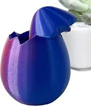 3ad Print Egg Toy - Empty Easter Egg Set | Fillable plastiic Empty Easter Egg , 3ad Printed Bounceable Bottom Colored Eggs,Easter Theme Toys, Handmade Tiny Eggs Collectible Figurine For Boys Girls
