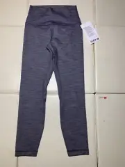 Lululemon Align HR Pant 25” Buttery Soft Nulu Size 6 LW5CFGS PGOE