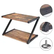 Printer Stand Desktop Stand with Storage Shelf 2 Tier Printer Table Organizer