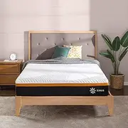 [Zinus] Hybrid Chiro Double Mattress, Premium Comfort 3 Zone Copper Cool Adaptive Fabric Memory Foam Pocket Spring - Medium Firmness Feel Bed
