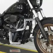 Mustache Engine Guard Highway Crash Bars for Harley Dyna Super Glide Low Rider