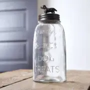 Labrador Retriever Dog Treat Mason Jar With Metal Lid