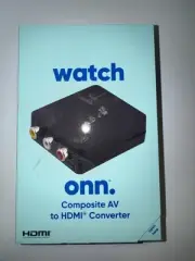 Watch Onn Composite AV To HDMI Adapter - Sealed Box