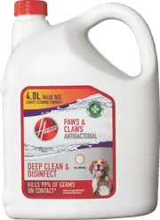 Hoover Paws & Claws Anti Bac Carpet Solution 4L