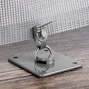 Mesh Baby Gate Floor Adhesive Hooks (2 Pack) No Drilling Retractable Baby Gates Ground Anchor Hooks Prevent Babies and Pets from Going Under Retractable Dog Gate Ideal for Securing to Floors, Stairs