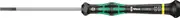 Wera 2035 Micro Slotted Precision Screwdriver, 0.50 mm Blade Thickness, 80 mm Length