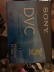 5 Pack Sony DVC Premium 60min Digital Video Cassette Tapes Mini DV