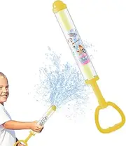 Firework Spray Toy, Pull-Out Water Squirter, Anti-Slip Splash, Fun Action Game, Safe Exciting Prop, for Kids, Party, Backyard, Summer, Outdoor, Playtime, 17.2x3.66 inches