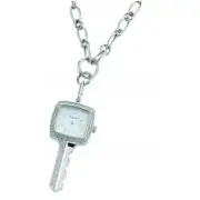 Charles-Hubert- Paris Stainless Steel Quartz Pendant #6720-W