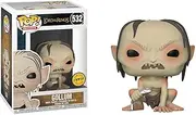 Funko Gollum (Chase Edition): Lord of The Rings x POP! Movies Vinyl Figure & 1 PET Plastic Graphical Protector Bundle [#532 / 13559 - B]