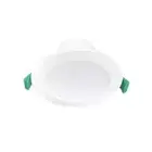 Martec Vito 9w Flat Tricolour LED Integrated Downlight Matt White TLVD3459WD