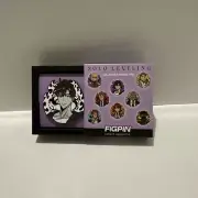 Sung Jin Woo Solo Leveling Hyper Rare FiGPiN Confirmed Mystery Enamel Pin New