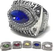 Legacy Rings 2022 Fantasy Football Championship Ring | with Acrylic Stand | Many Colors