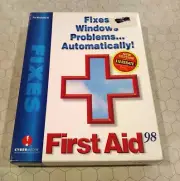 Cybermedia First Aid 98, Windows 95 CD-ROM, 1997