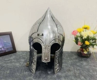 Helmet Medieval Steel Costume Larp Helmet Viking Armor Knight Halloween Gift