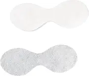 harayaa 100 Pieces Non Woven Eyes Care Eye Beauty Sheets, Breathable, Disposable Comfortable, DIY Eyes Mask Paper Facial Eyes Pads, No Hole Silk, 21cmx7.5cm