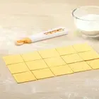 Roller Cutter Baking Tool Dough Cookie Pie Craft For Pizza Pastry Lattice RNAU