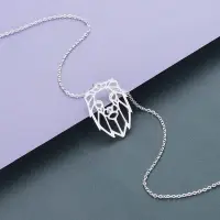 在飛比找蝦皮購物優惠-Origami Lion Men Necklace HipH