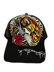 Ed Hardy Tiger Hat Black - EHH0001-11