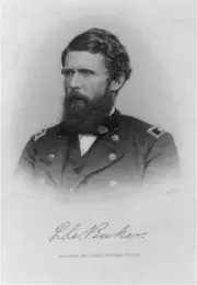 8" x 10" 1861 Photo Lafayette Curry Baker