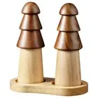 1/2 Pcs Adjustable Salt Grinder Refillable Grinding Bottle Base Set Home