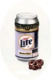 Porcelain Hinged Box Miller Lite Beer Midwest PHB New in Box