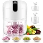 Electric Garlic Chopper Food Chopper Vegetable Chopper Grinder Blender Crusher