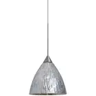 Besa Lighting 1XT-EVESS-LED-SN Eve LED Satin Nickel Cord Pendant Ceiling Light