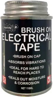 Ickysticky Brush on Electrical Tape 118 Ml Liquid Insulating Rubber Coat, Liquid