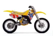 SUZUKI RM 125 RM -1991 REAR STAINLESS BRAIDED BRAKE KIT PATRIOT BRAKING RM125