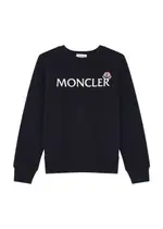 Moncler Kids Logo Cotton Sweatshirt (12-14 Years) - Navy 12A (12 years)