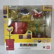 S.H. Figuarts Bandai 2014 Nintendo Super Mario Diorama Set C Piranha Pipe MISB!