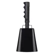 10’’ Steel Cow Bell with Handle, Noise Maker Cowbell, Cheering Loud Hand Call...