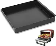 OO100 Grill Pan, XSKOCTPN Woodfire Outdoor Non-Strick Pan for Ninja OO100 Series, 12" x 12" Pre-Seasoned Non-Stick Cooking Griddle for Ninja Woodfire Outdoor Pizza Oven, Fits Ninja Grill Accessories